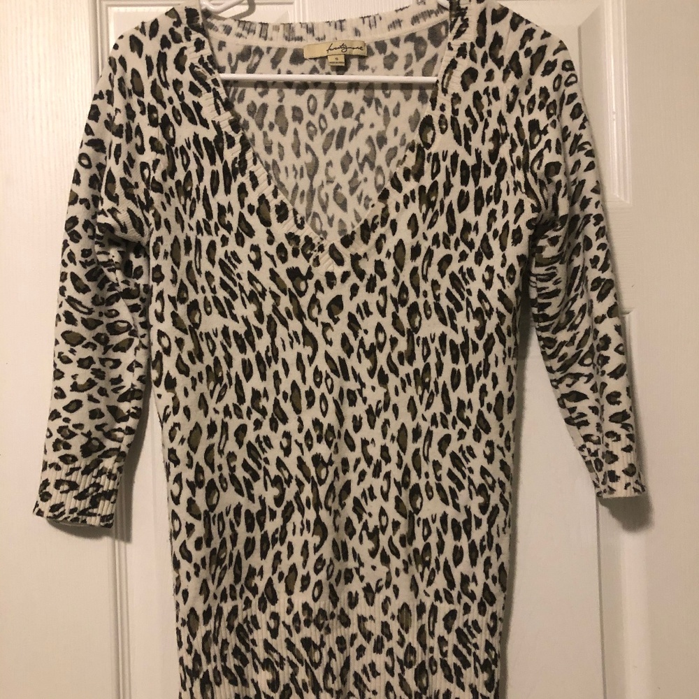 Leopard print long sleeve